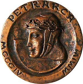 La Medaglia del Presidente Ciampi coniata in occasione del VII anniversario della nascita di Francesco Petrarca