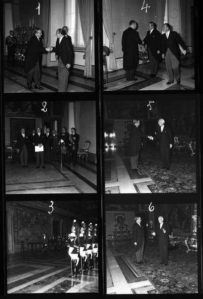 Herbert Blankenhorn, nuovo ambasciatore della Repubblica Federale di Germania: presentazione lettere credenziali