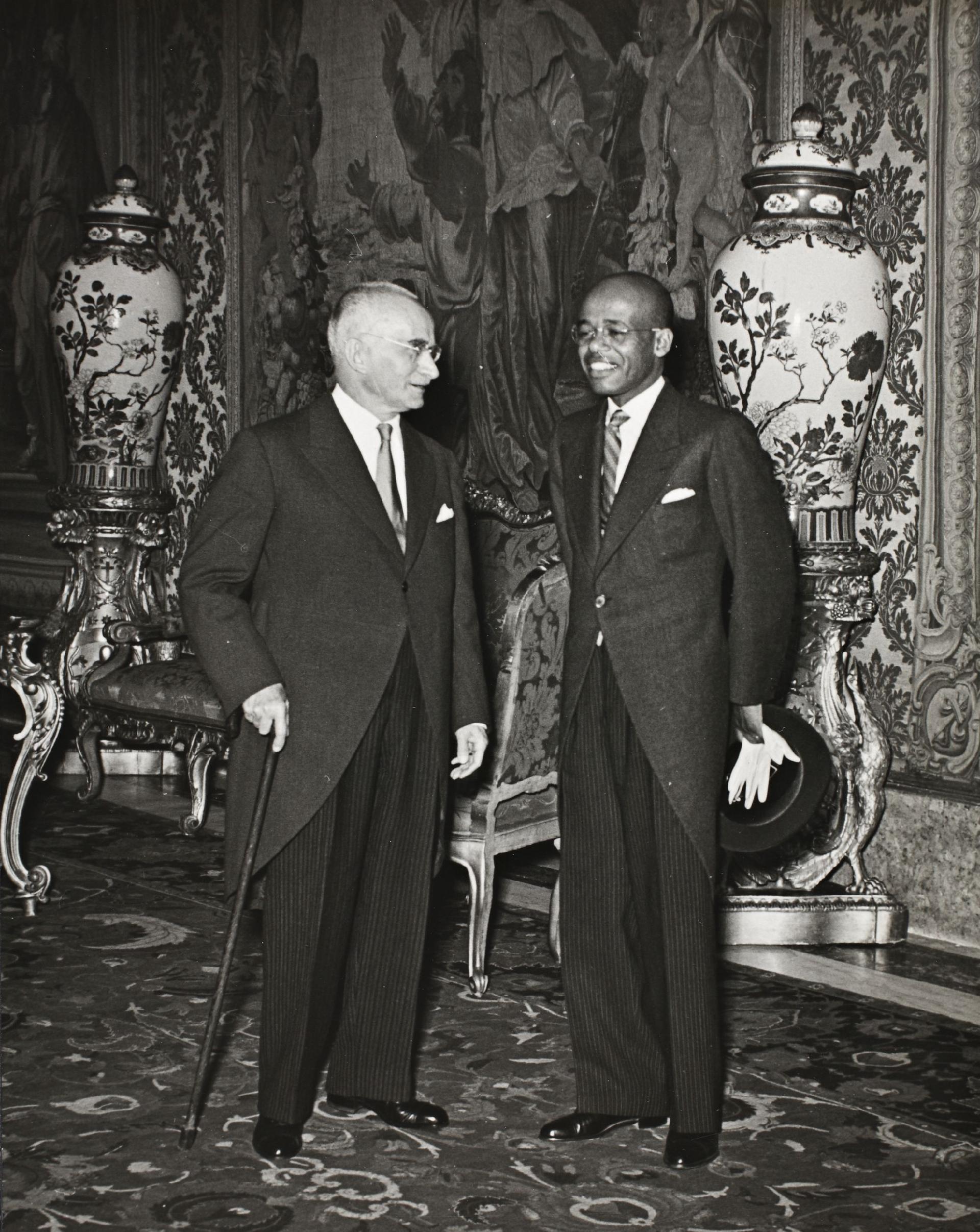 Presentazione delle lettere credenziali da parte di S.E. il Signor Emanuel Abraham, Ambasciatore Straordinario e Plenipotenziario di Etiopia