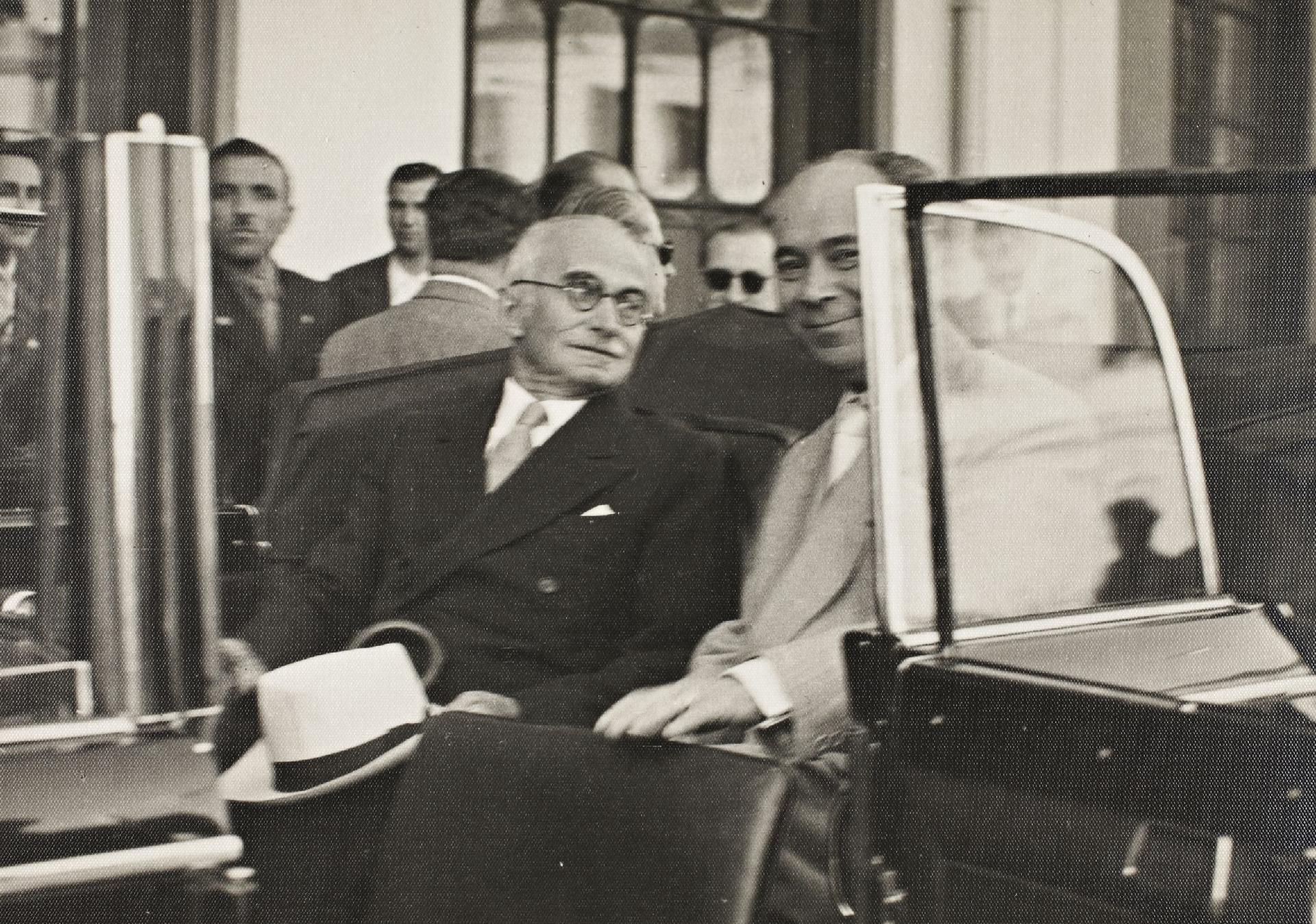 Il Presidente della Repubblica Luigi Einaudi a Bari