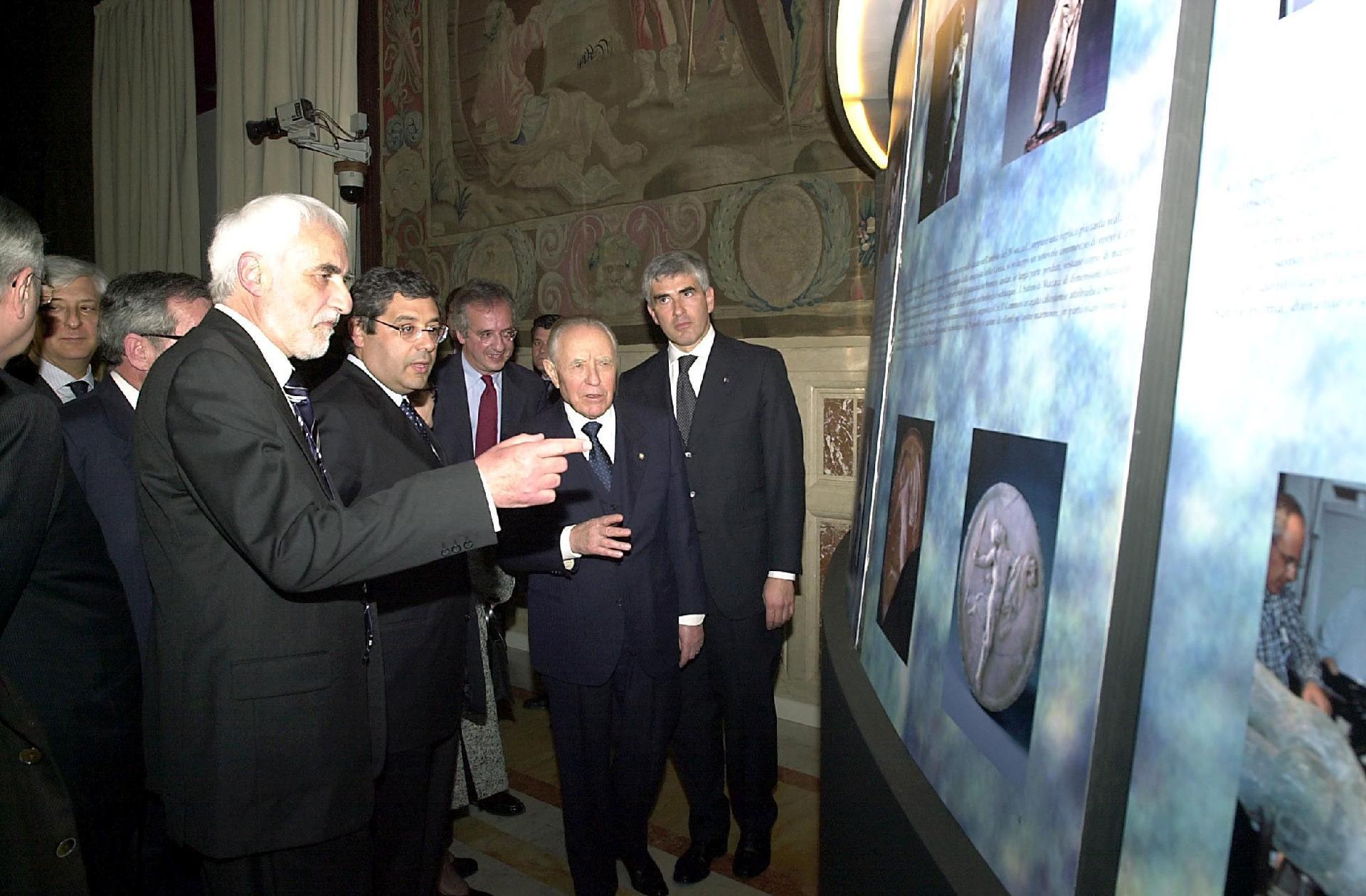 Intervento del Presidente della Repubblica all'inaugurazione dell'esposizione del "Satiro Danzante"