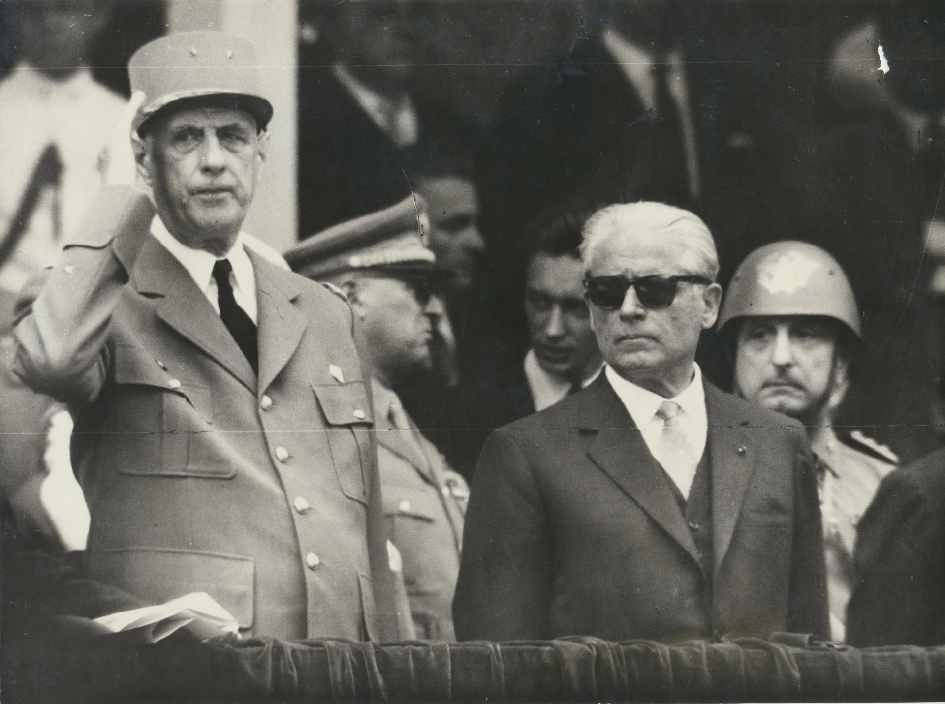 Visita ufficiale di Charles De Gaulle a Roma