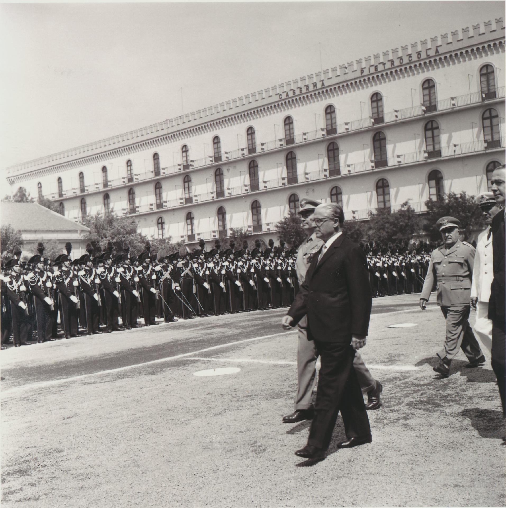 145° anniversario della Fondazione dell'Arma dei Carabinieri, Roma, Caserma Legione Allievi Carabinieri