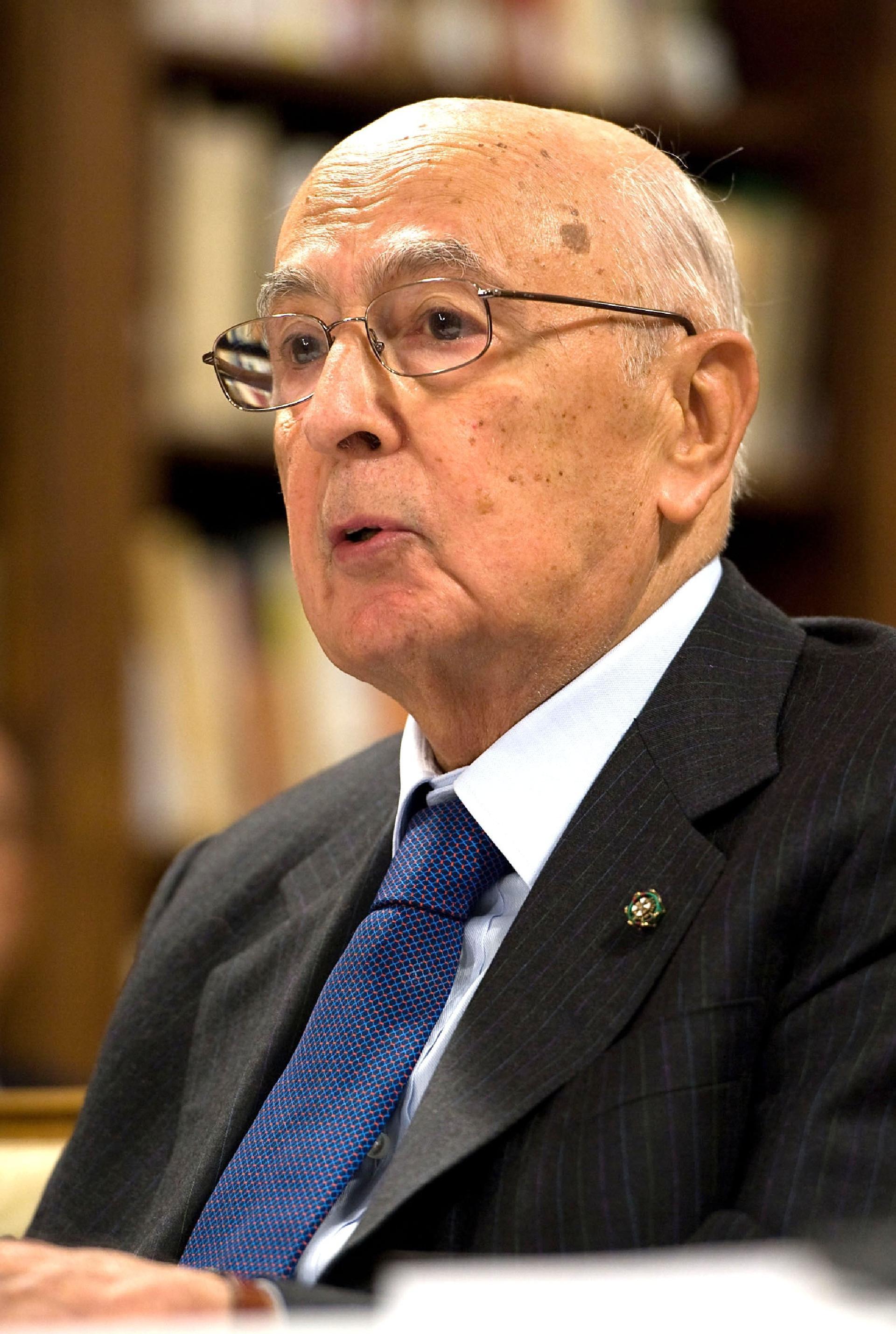 Il Presidente Giorgio Napolitano nel corso del suo intervento in occasione del convegno italo-francese su "Cavour l'europeo e la rivoluzione diplomatica" presso l'Ecole Normale Supérieure