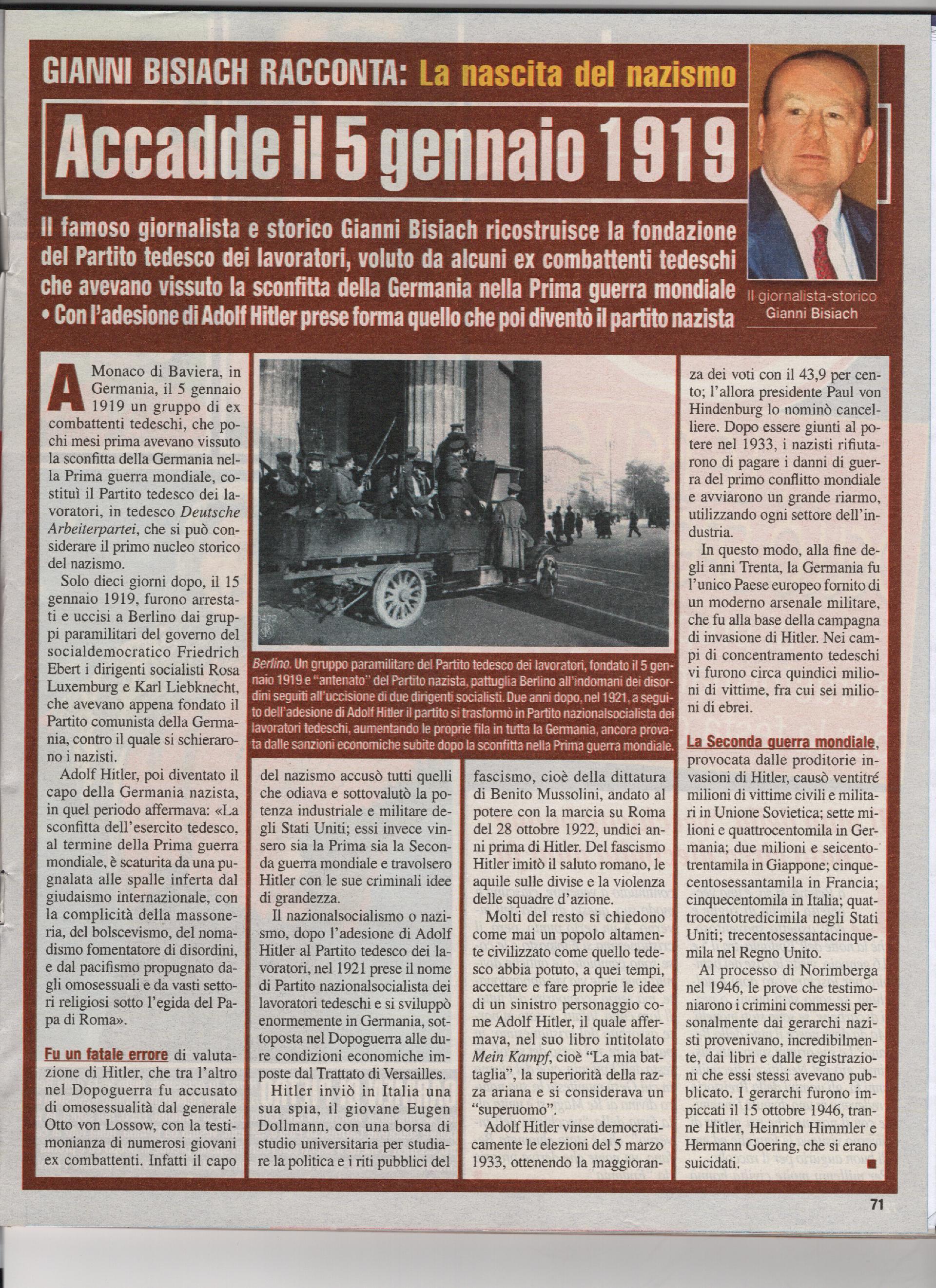 La nascita del nazismo