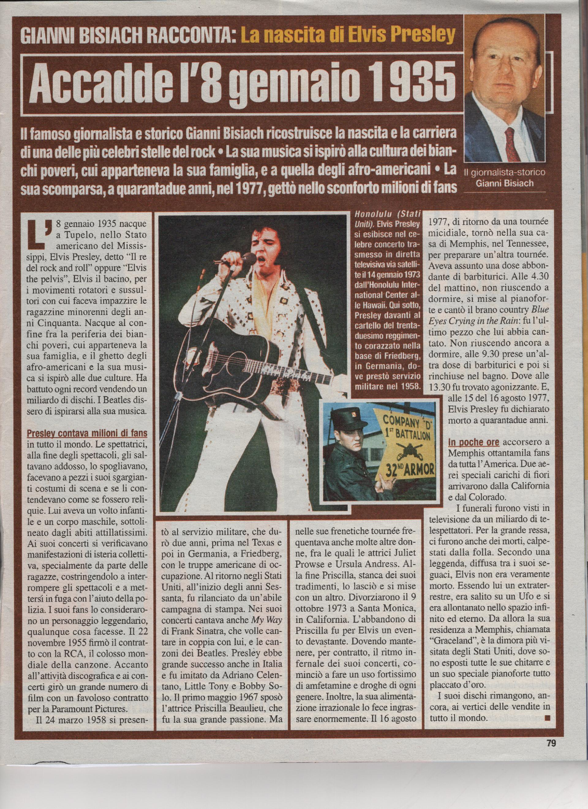 La nascita di Elvis Presley