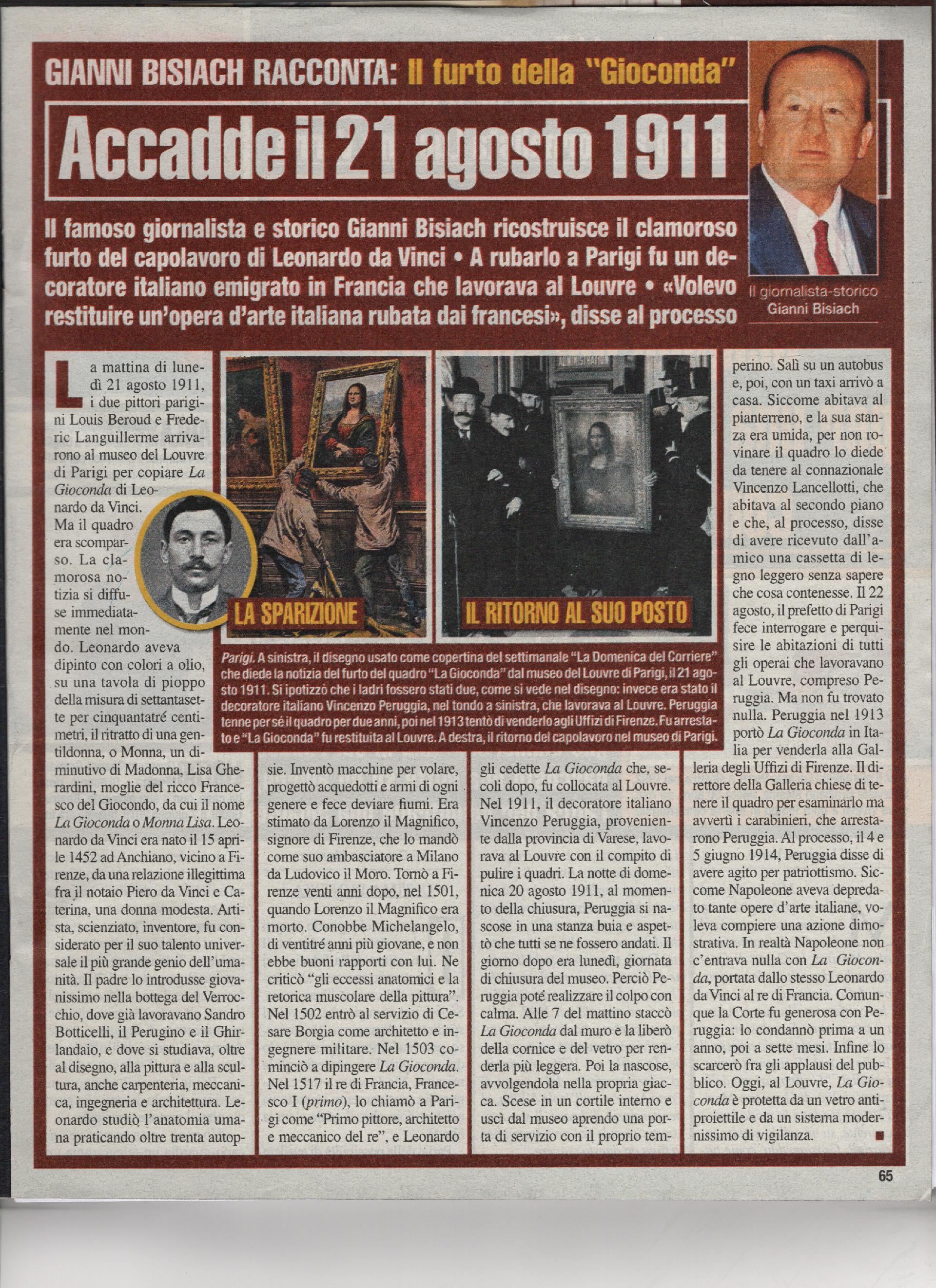 Il furto del la "Gioconda"