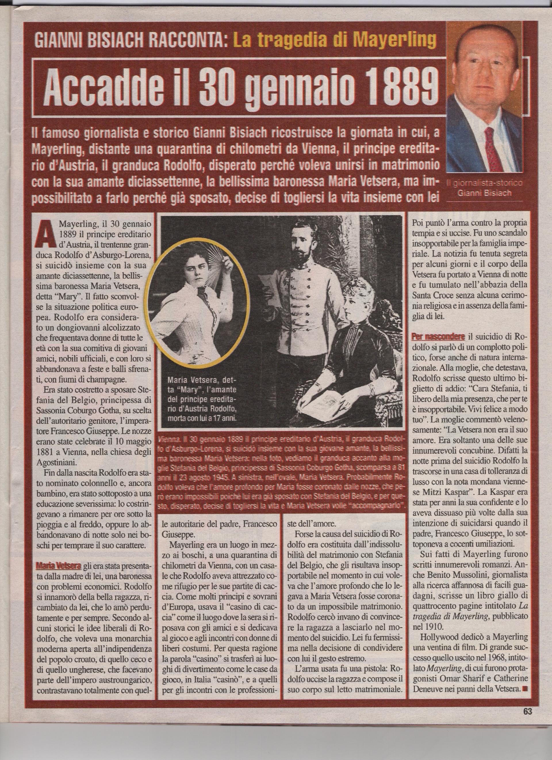 La tragedia di Mayerling