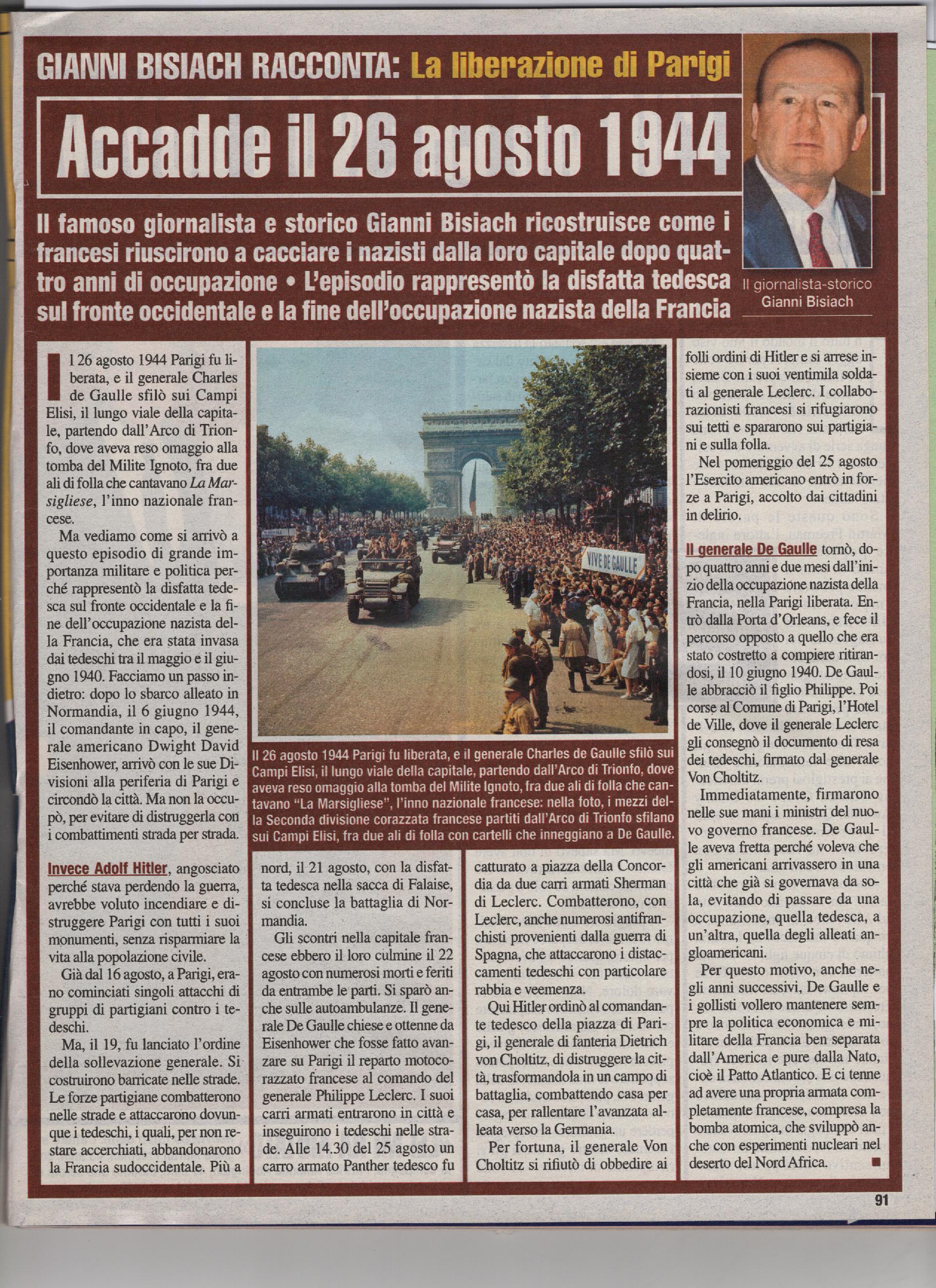 La liberazione di Parigi