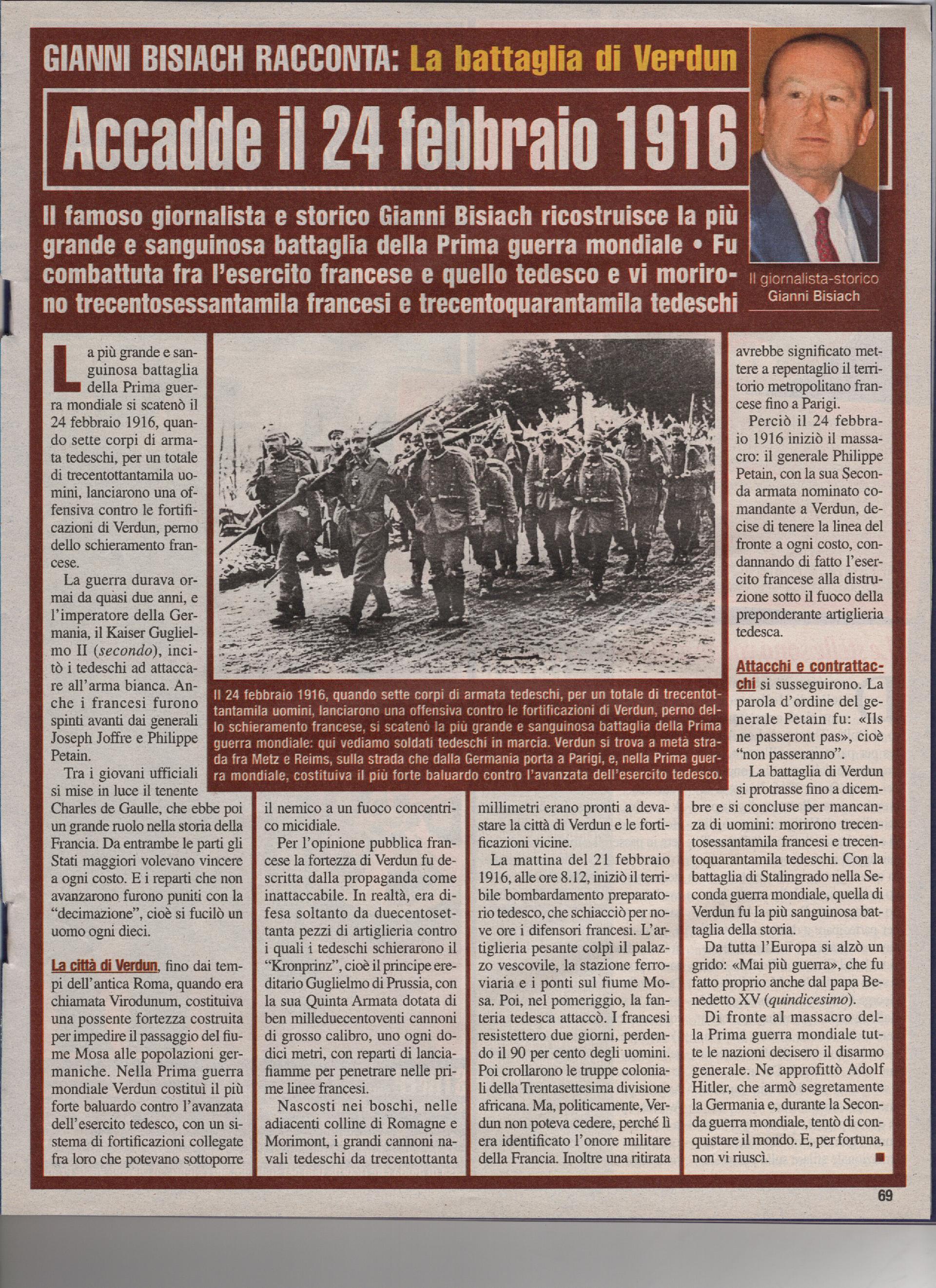 La battaglia di Verdun