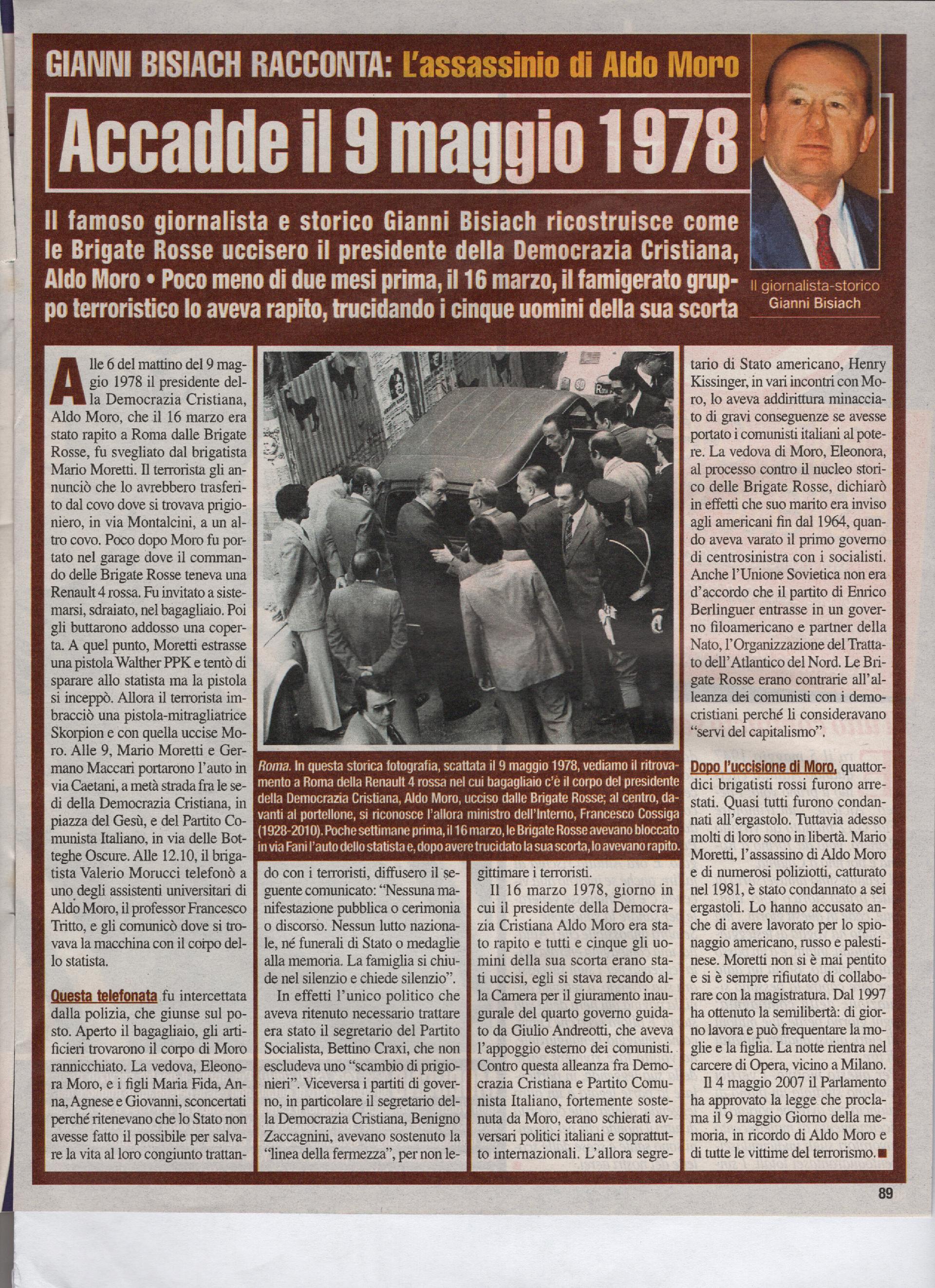 L'assassinio di Aldo Moro