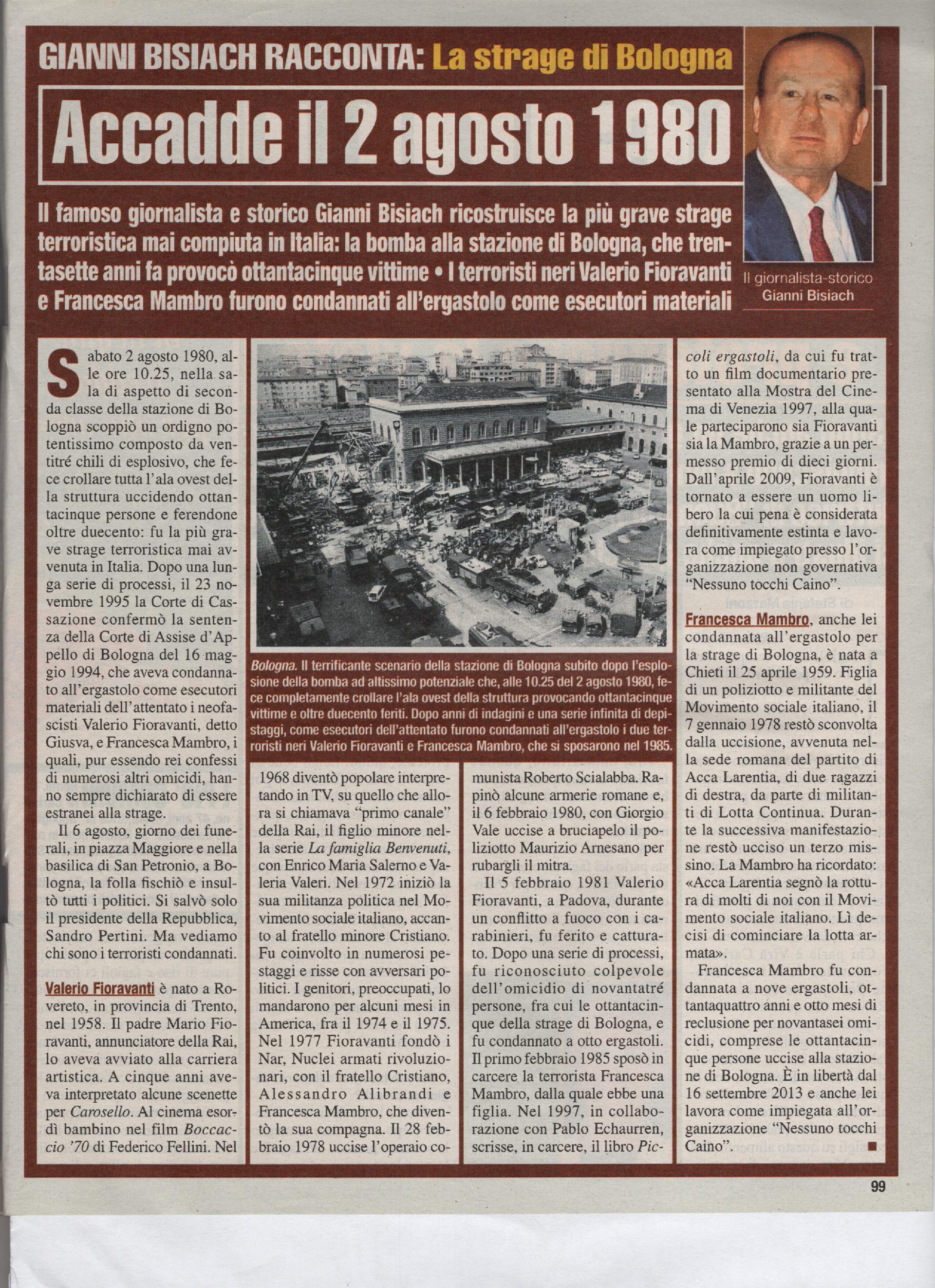 La strage di Bologna