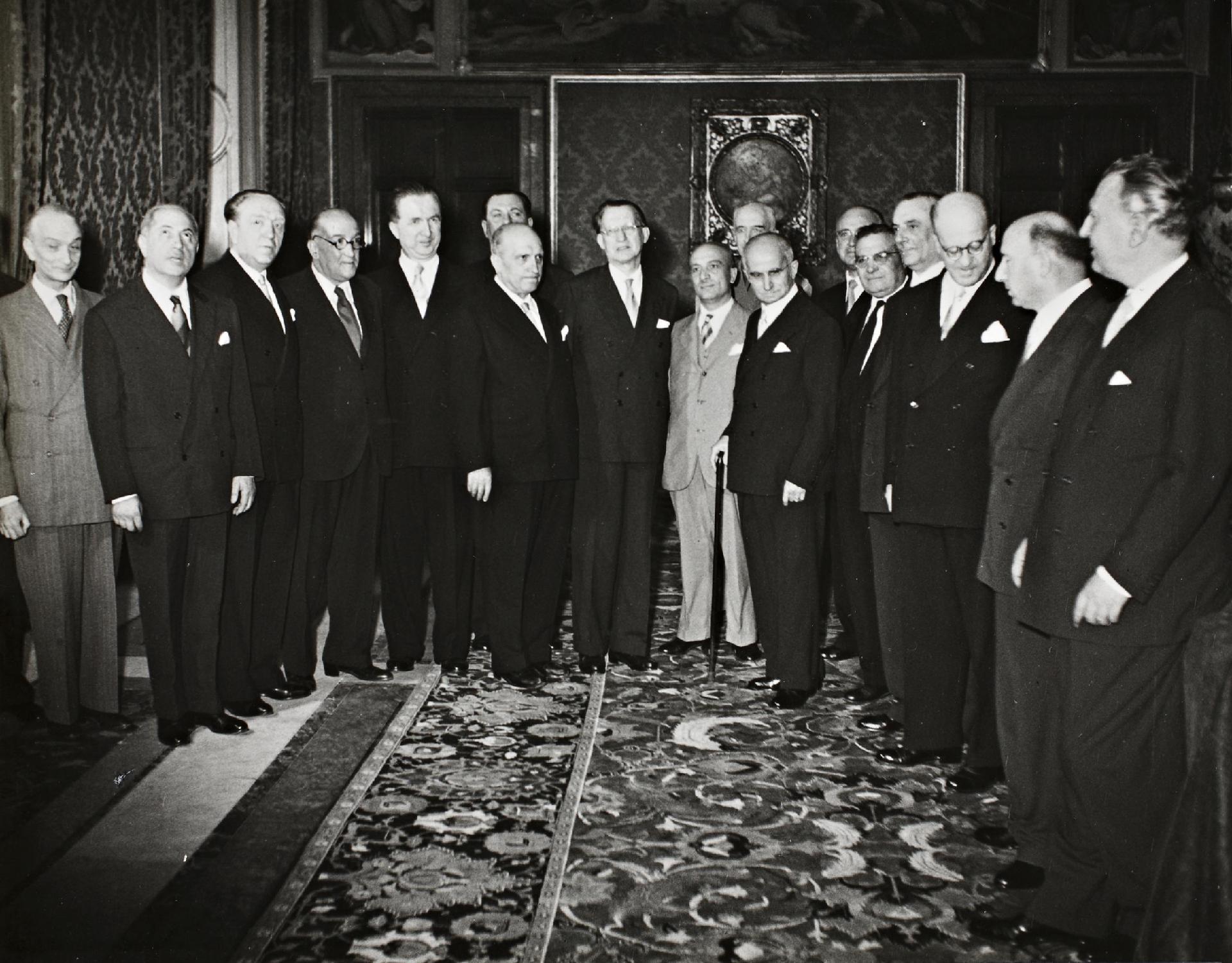 VII Governo De Gasperi, 26 luglio 1951