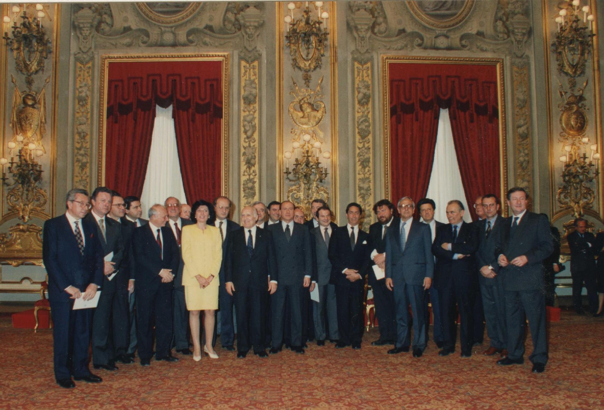 I Governo Berlusconi, 11 maggio 1994