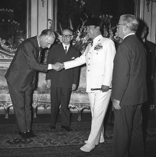 Visita di stato del Presidente della Repubblica d'Indonesia S.E. Soekarno