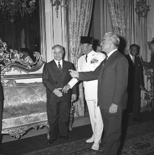 Visita di Stato del Presidente della Repubblica d'Indonesia S.E. Sukarno