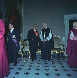 Visita ufficiale del Presidente della Repubblica Giuseppe Saragat a Sua Santità Papa Paolo VI, e restituzione della visita da parte del Cardinale Segretario di Stato Mons. Cicognani