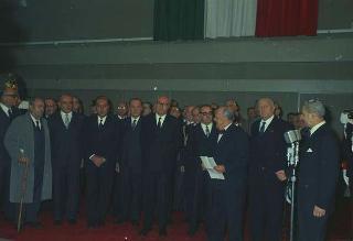 Visita ufficiale del Presidente della Repubblica Giuseppe Saragat alla città di Milano, ad organizzazioni industriali e ad istituzioni culturali