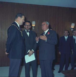 Visita di Stato del Presidente Giuseppe Saragat e del Ministro degli esteri Amintore Fanfani in Canada, Australia e Stati Uniti con soste di riposo a Tahiti, Nandi, Singapore e Ceylon (11 settembre - 4 ottobre 1967). Canada