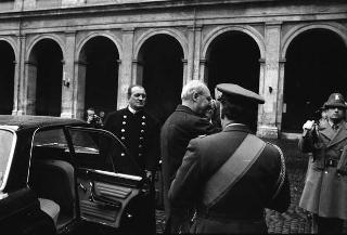 Cerimonia di Giuramento del Presidente della Repubblica Giovanni Leone nel Palazzo Montecitorio e suo insediamento al Quirinale