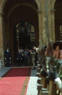 Insediamento del Presidente della Repubblica Sandro Pertini al Quirinale