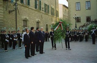 Visita ufficiale del Presidente della Repubblica Francesco Cossiga nella Repubblica di San Marino