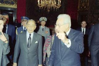 Visita di Stato di Sua Maestà Hassan II Re del Marocco