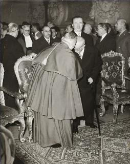 Intervento del Presidente della Repubblica Luigi Einaudi all'inaugurazione dell'anno giudiziario 1954 (Roma, Palazzo di Giustizia)