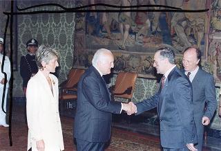 Presidente della Repubblica di Malta e signora Bonnici