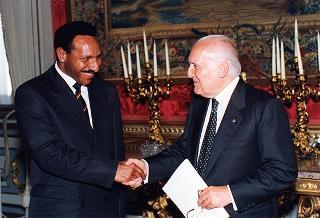 Gabriel Koiba Pepson, nuovo ambasciatore di Papua Nuova Guinea: presentazione lettere credenziali