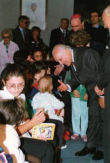 Roma, Ospedale pediatrico Bambino Gesù: visita del Presidente della Repubblica