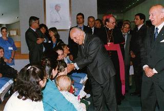 Roma, Ospedale pediatrico Bambino Gesù: visita del Presidente della Repubblica