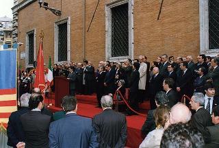 Roma: intervento del Presidente della Repubblica al funerale dell'on. Ugo Pecchioli