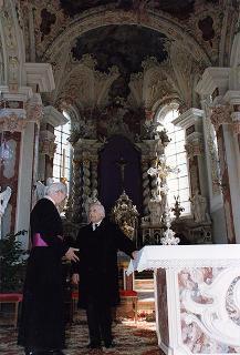 Visita del Presidente della Repubblica Oscar Luigi Scalfaro alla città di Bolzano