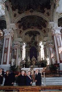 Visita del Presidente della Repubblica Oscar Luigi Scalfaro alla città di Bolzano