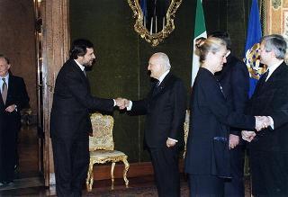 Colazione offerta dal Presidente della Repubblica in occasione delle cerimonie celebrative del Quarantennale della firma dei Trattati di Roma