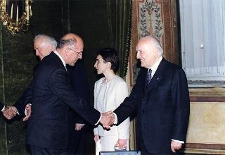 Visita di Stato in Italia del Presidente della Repubblica di Georgia Eduard Shevardnadze