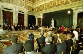 Ricevimento offerto dal Presidente della Repubblica Carlo Azeglio Ciampi alle Rappresentanze Diplomatiche estere, in occasione della Festa Nazionale della Repubblica