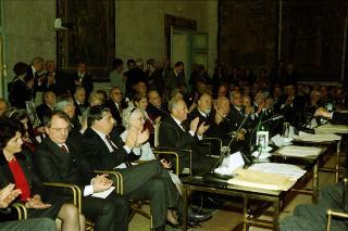 Intervento del Presidente della Repubblica alla cerimonia commemorativa del Sen. Michele Cifarelli, Roma, Palazzo Giustiniani