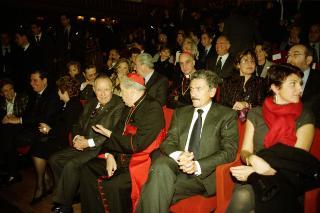 Intervento del Presidente della Repubblica all'anteprima del film &quot;Jesus&quot; di Roger Young, Roma, Auditorio dell'Accademia Nazionale di S. Cecilia