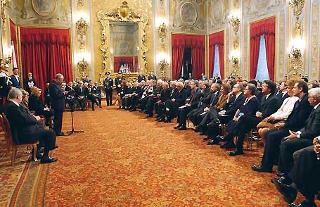 Un momento della cerimonia di consegna dei Premi &quot;Vittorio De Sica&quot;
