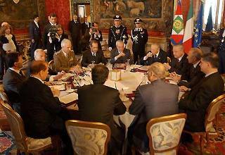Il Presidente Ciampi presiede il Consiglio Supremo di Difesa