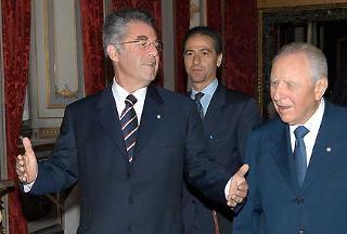 Il Presidente Ciampi con Heinz Fischer, Presidente della Repubblica Federale d'Austria