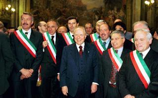 Visita del Presidente della Repubblica Carlo Azeglio Ciampi alla Regione Toscana (Firenze, Pisa)