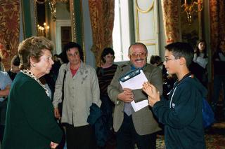 La Signora Franca Ciampi incontra un gruppo di studenti, Palazzo del Quirinale