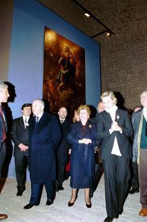 Visita del Presidente della Repubblica alla Mostra antologica &quot;Luca Giordano. 1634-1705&quot;, Napoli