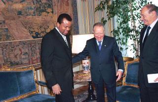 Incontro con il Re dello Swaziland, S.M. Mswati III