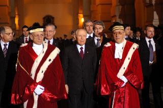 Intervento del Presidente della Repubblica, in forma ufficiale, all'inaugurazione dell'Anno Giudiziario 2004 della Corte Suprema di Cassazione, Roma, Palazzo di Giustizia
