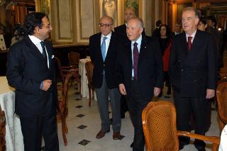 Intervento del Presidente della Repubblica a Napoli in occasione del pranzo in onore del Presidente della Repubblica del Portogallo e della Signora Sampaio, Napoli, Villa Rosebery