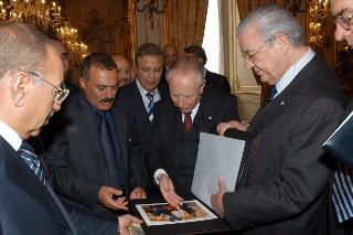Visita Ufficiale del Presidente della Repubblica dello Yemen, S.E. il Signor Ali Abdullah Saleh